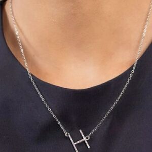 Elegant Silver Necklace with Cross Pendant
